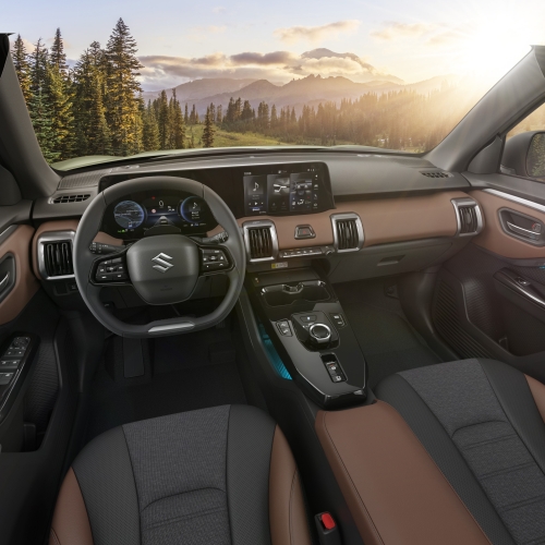 Een interieur vol hoogwaardige technologie en stoere accenten